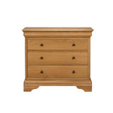Bordeaux French Oak 3 Drawer Chest