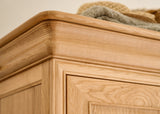 Bordeaux French Sleigh Wardrobe closeup