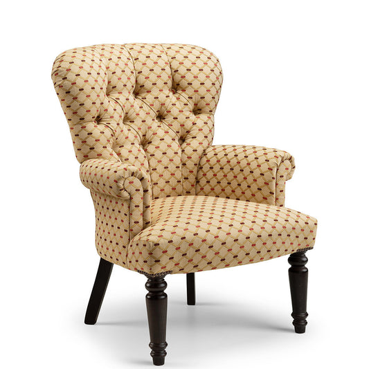 Button Back Spoon Chair