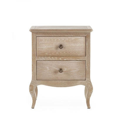 Camille French 2 Drawer Bedside