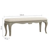 Camille French Oak Stool