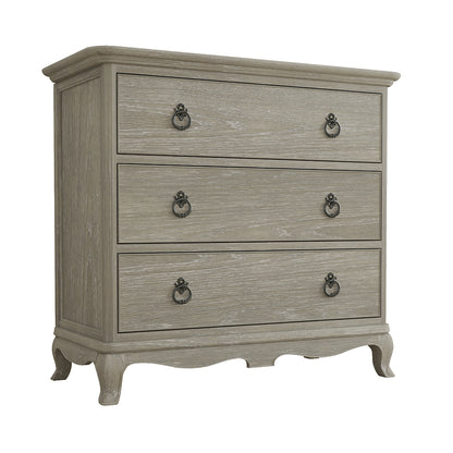 Camille French Oak 3 Drawer Chest