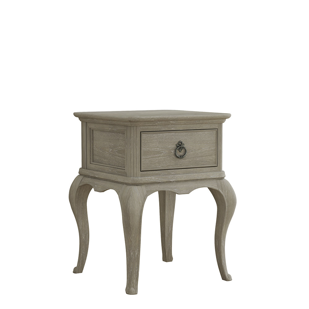 Camille French Oak Bedside Table