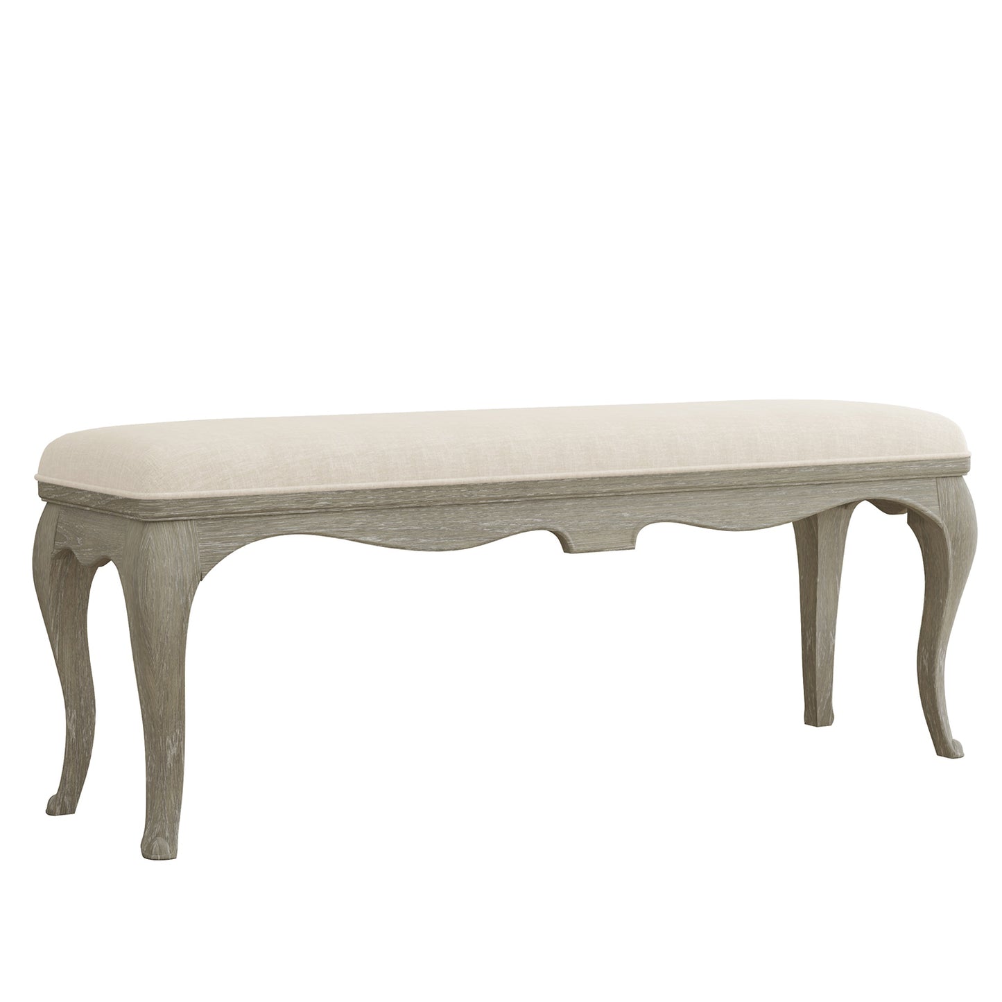 Camille Oak French Bench