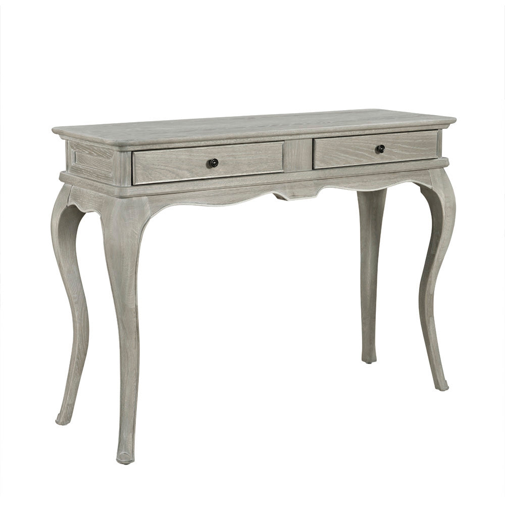 Camille French Oak Dressing Table Desk