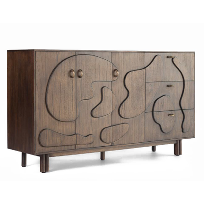 Capulo Brown Contemporary Sideboard