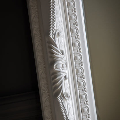 Carved Louis Leaner Mirror