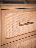 Casera Rattan Front Chest of 6 Drawers