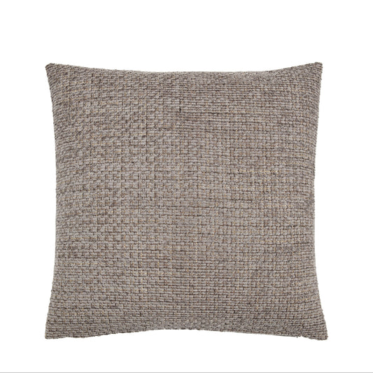 Chenille Soft Textured Cushion Grey