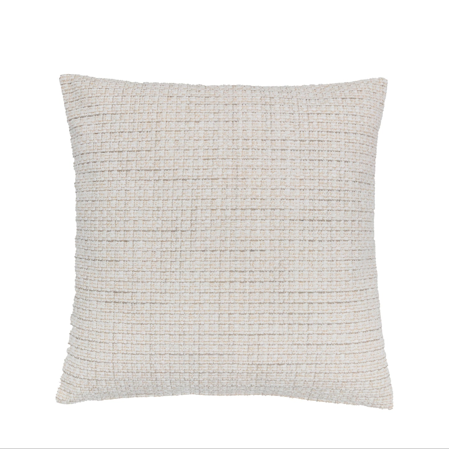 Chenille Soft Textured Cushion Natural