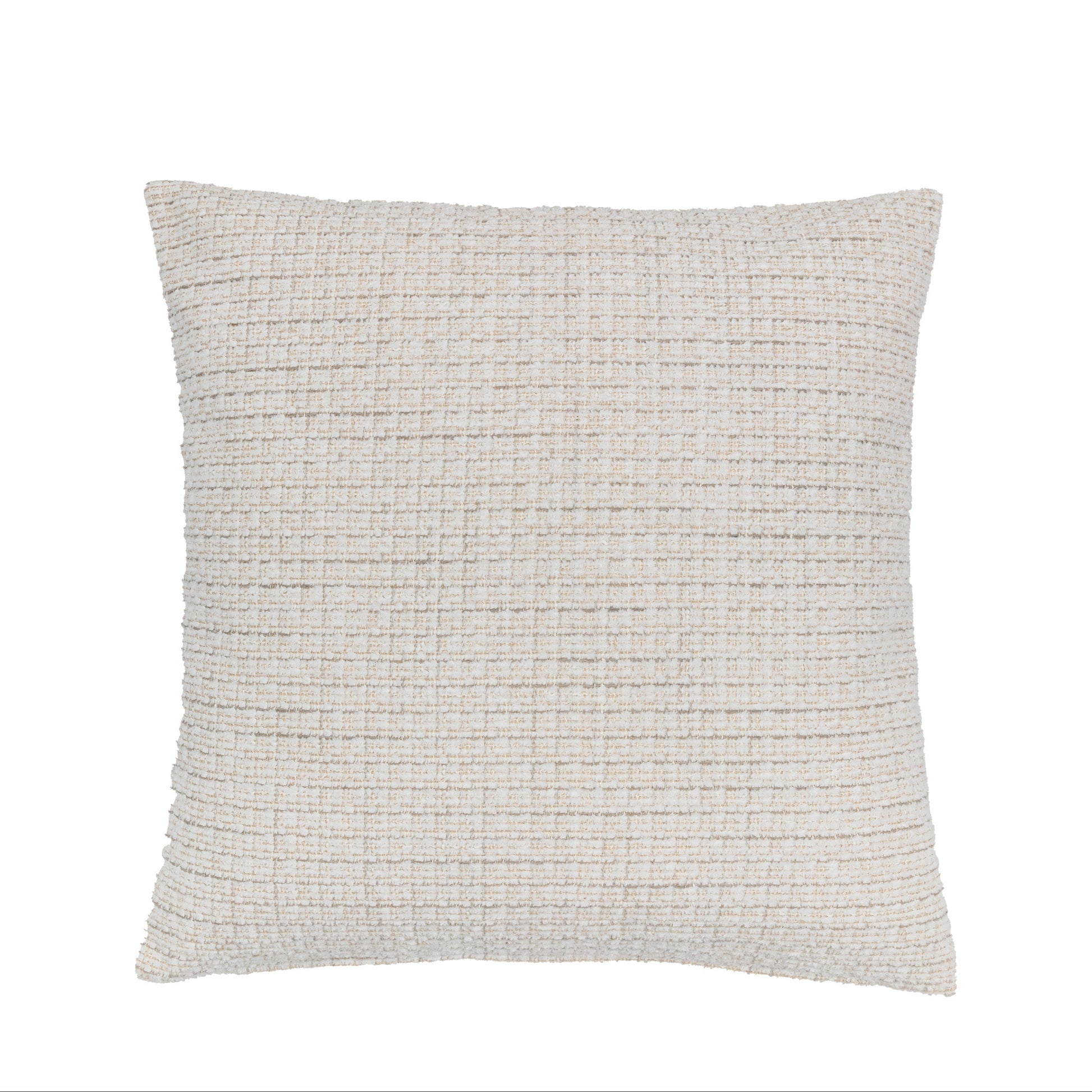 Chenille Soft Textured Cushion Natural