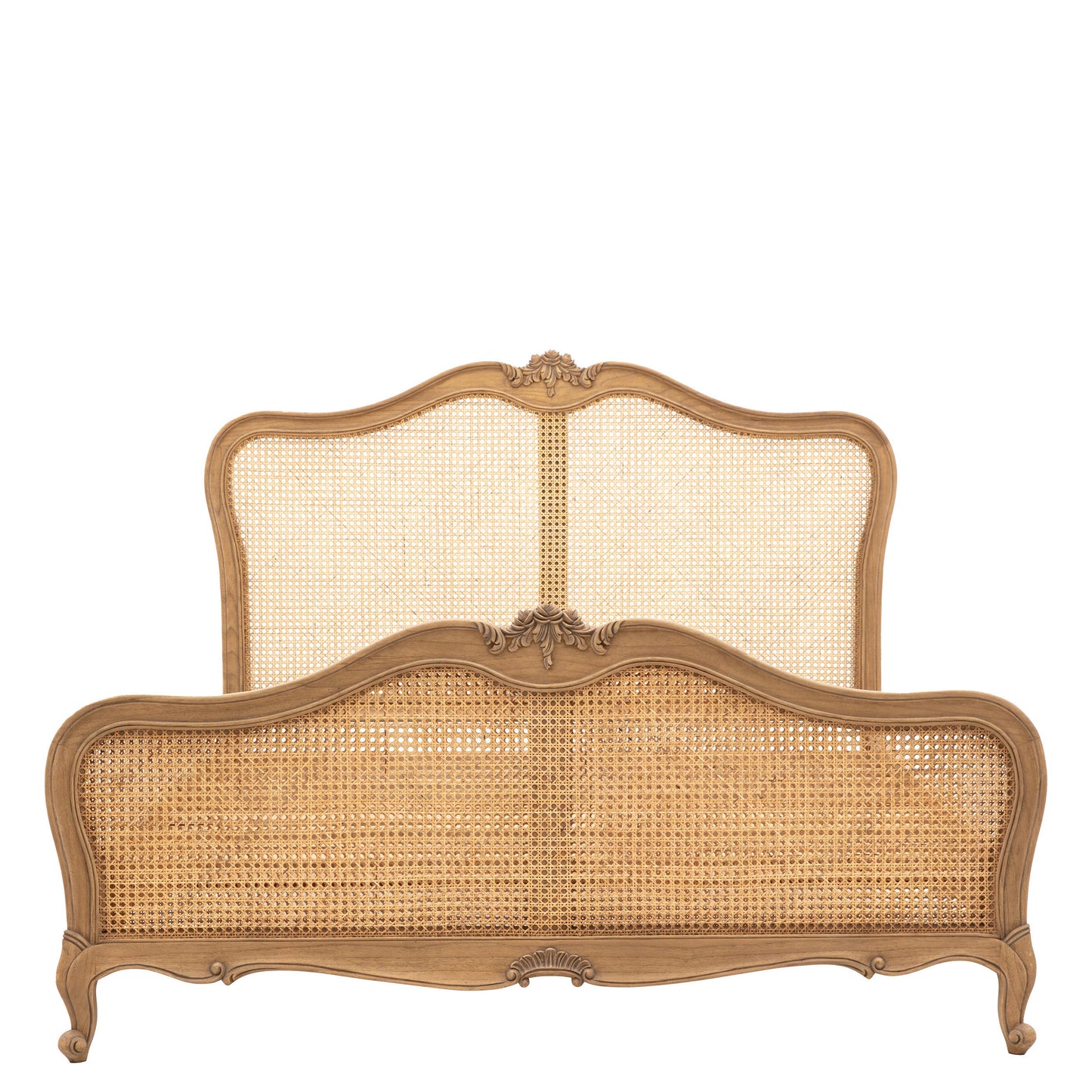 Chic Cane Bed Weathered