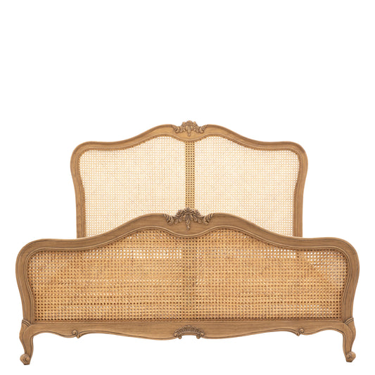 Chic Cane Bed Weathered