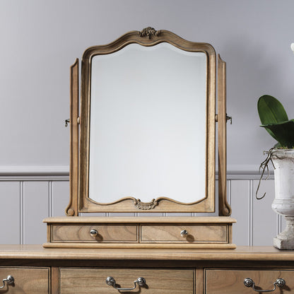 Chic French Dressing Table Mirror