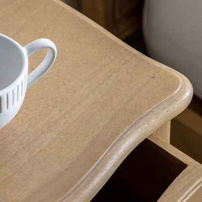 Chic Weathered Bedside Table