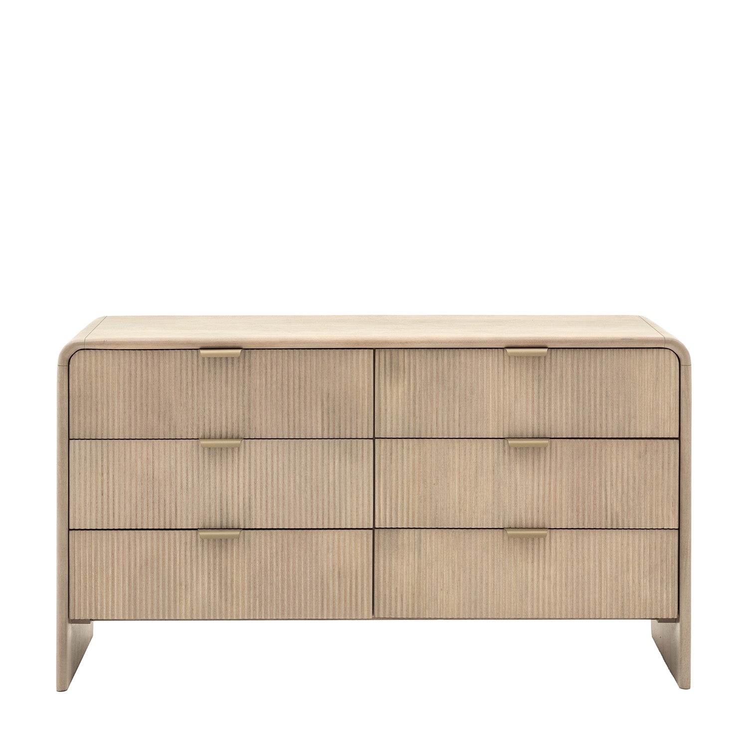 Colonna Modern 6 Drawer Wide Chest