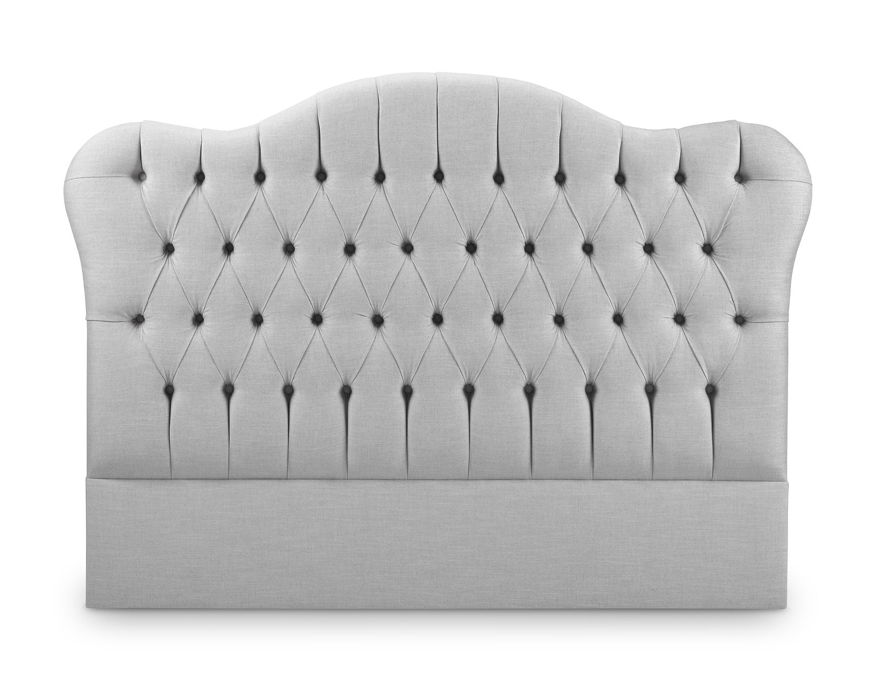 Curved Deep Buttoned Headboard