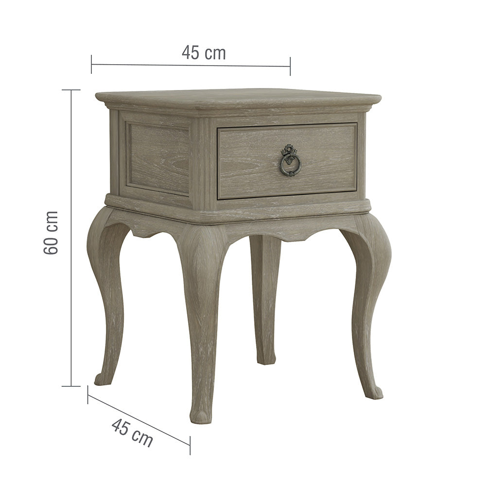 Camille Bedside Table with 1 Drawer