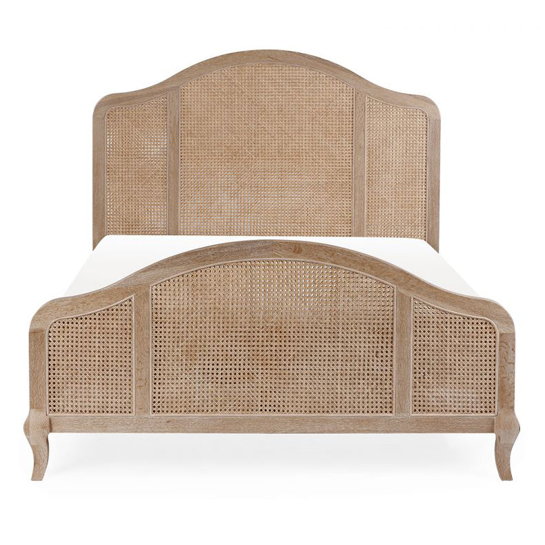 Fleur Rattan French Style Bed