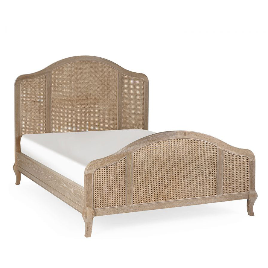 Fleur Rattan French Style Bed