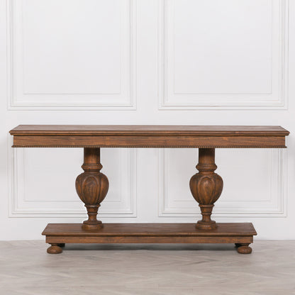 Rustic French Wooden Console 180cm