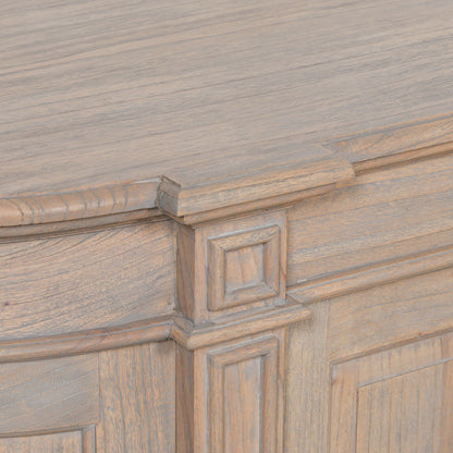 Rustic Contemporary Wooden Large Buffet Sideboard