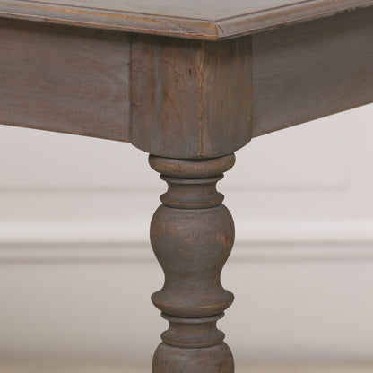 Rustic Wooden French Style Column Leg Console