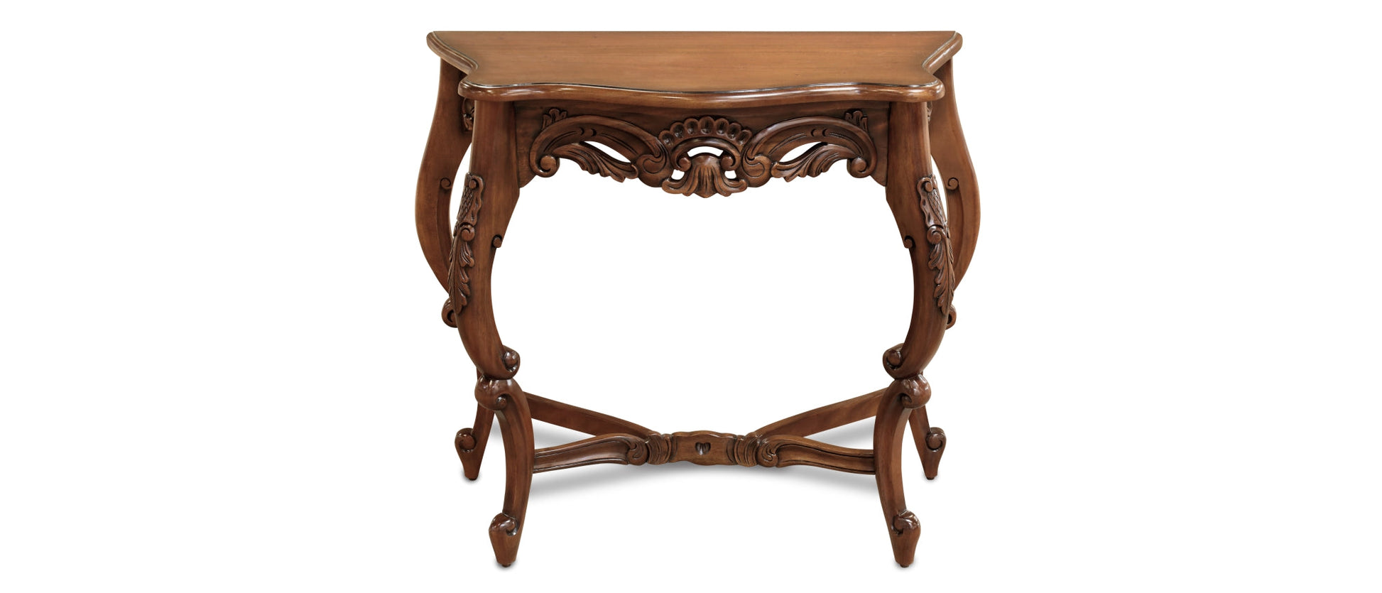 Classic Mahogany French Console Table