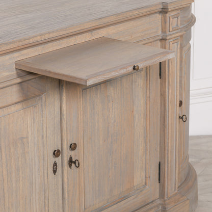 Rustic Contemporary Wooden Large Buffet Sideboard