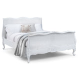 Louis XV French Style Rattan Bed