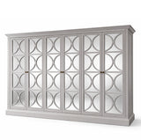 French Mirrored 6 Door Wardrobe