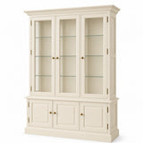 French Style 3 Door Display Cabinet