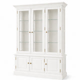 French Style 3 Door Display Cabinet