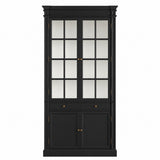French Traditional 2 Door Display Cabinet