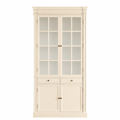 French Traditional 2 Door Display Cabinet