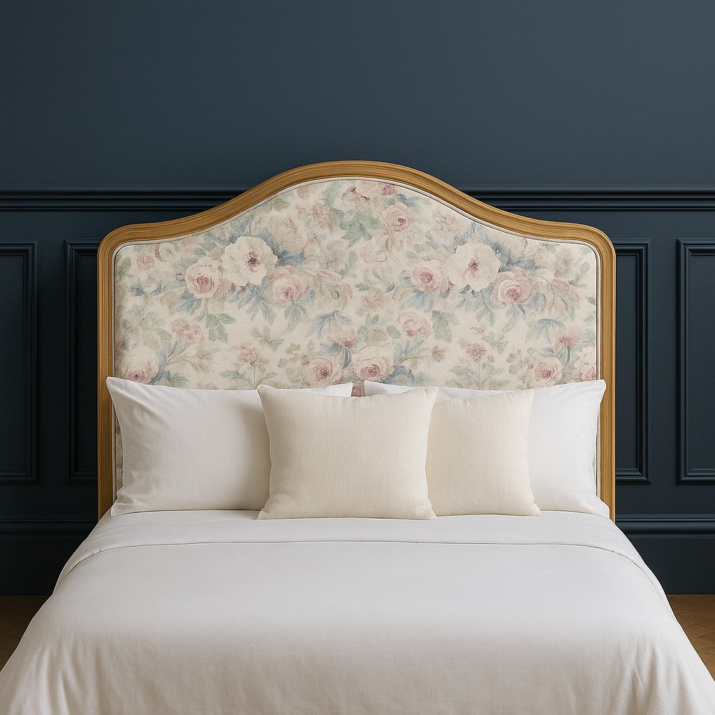 Rose French Upholstered Headboard