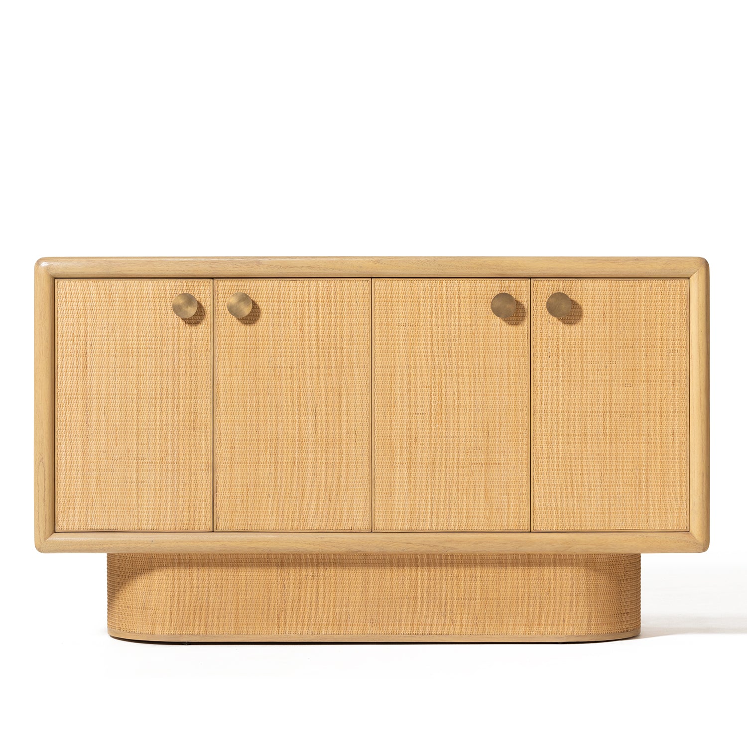 Granada Rattan 4 Door Wide Sideboard
