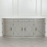 Classical Grey French Style Sideboard