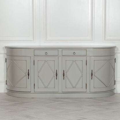 Classical Grey French Style Sideboard