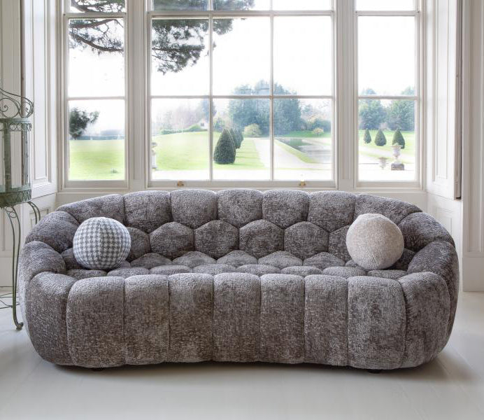 Grey Chenille Aero Bubble Sofa