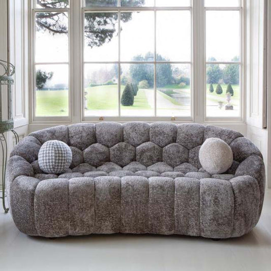 Grey Chenille Aero Bubble Sofa