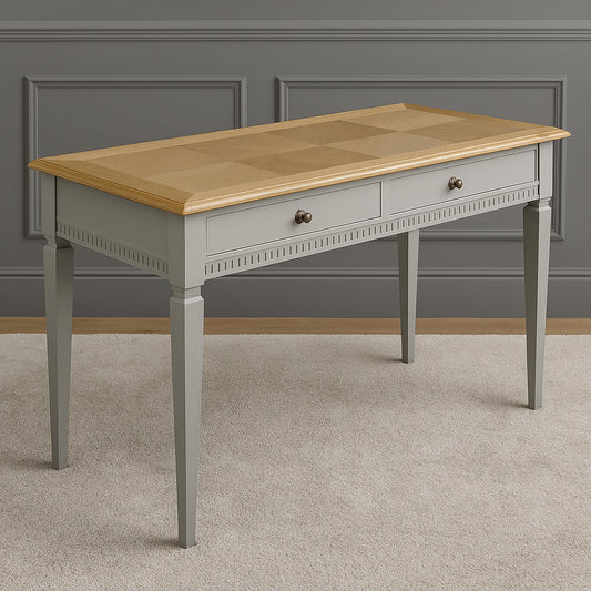 Gustavian French Grey Writing Desk