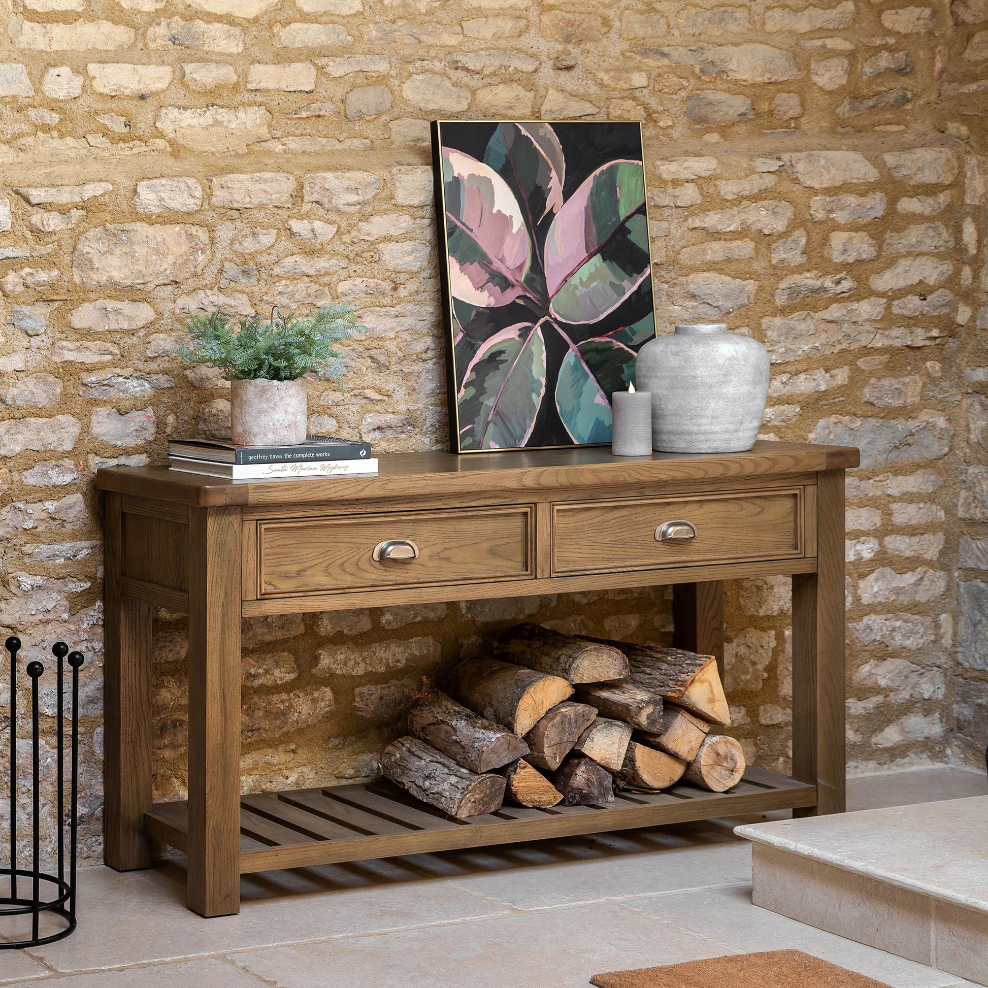 Hardwick Large French Contemporary Console Table