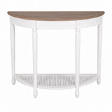 Helena French Half Moon Console Table