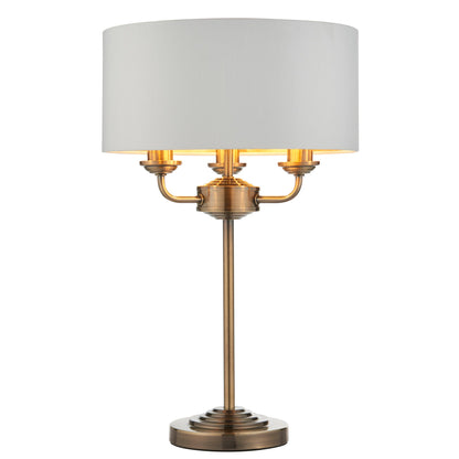 Highclere 3 Light Table Lamp