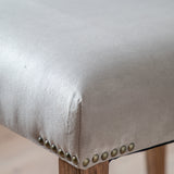 Highgrove Dove Velvet Dining Chair (Pack of 2)
