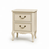 Isabella French Bedside Table with 2 Drawers