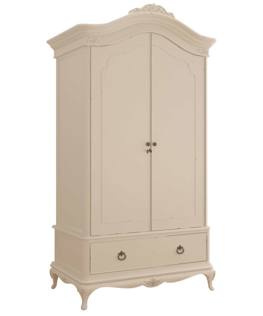 Ivory French Double wardrobe