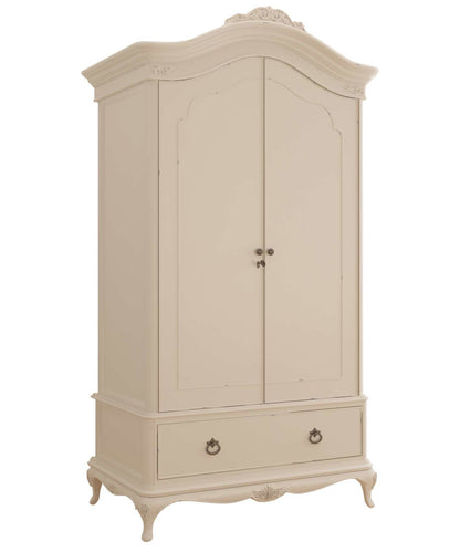 Ivory French Double wardrobe