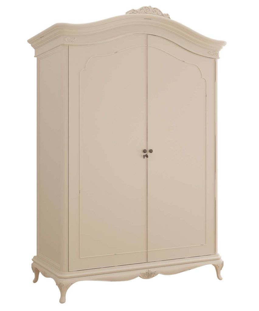 Ivory French Wide Fitted Wardrobe